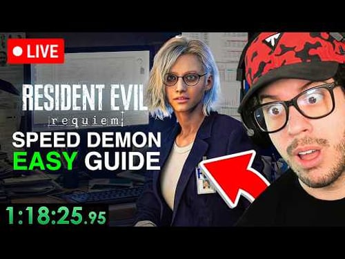 RESIDENT EVIL 9 REQUIEM SPEEDRUN! (Speed Demon, No Healing and No Blood Collector)