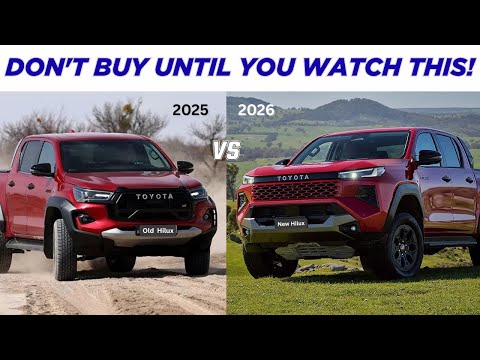 2026 Toyota HiLux vs 2025 HiLux: Is It Actually "New"? Full Comparison
