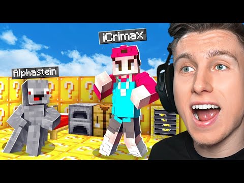 Ich MUSS ALPHASTEIN STOPPEN auf LUCKY BLOCK OP Map!