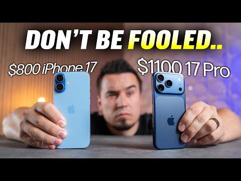 iPhone 17 vs 17 Pro - 10 MAJOR Differences after 2 Weeks!
