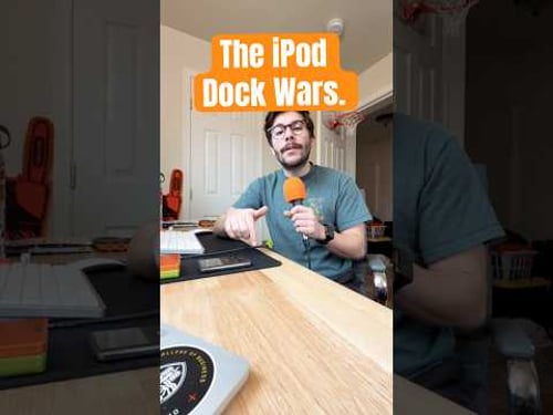 Thru the late 2000’s, your iPod dock was a huge choice. #apple #ipod #retrotech #ihome #hifiaudio