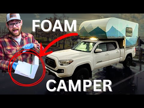 I Made This The Ultimate Foam Composite Camper (part 1)
