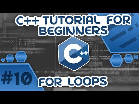 Learn C++ With Me #10 - For Loops