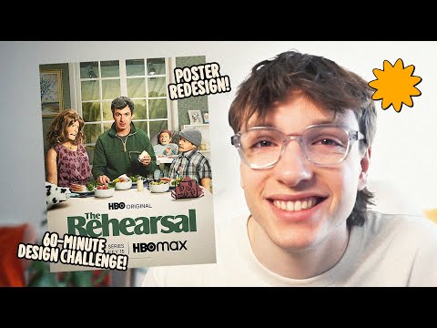 I Redesigned this TV Show Poster in 60 Minutes! (DESIGN CHEF #3)