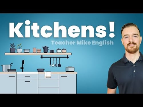Must-Know Kitchen Vocabulary! (For English Learners)