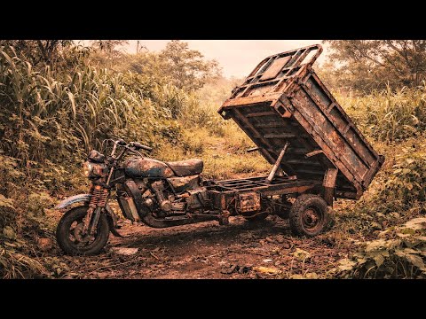 30 Days to Fully Restore a 30-Year-Abandoned Three-Wheeled Vehicle