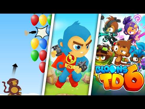 Playing EVERY Bloons Game! | 26 Games | History of Bloons Universe