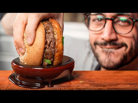 I created a monster... (Beef Bourguignon Burger)