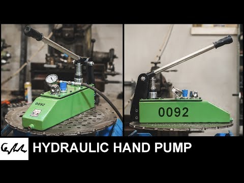 Project 092 | Making Hydraulic Hand Pump