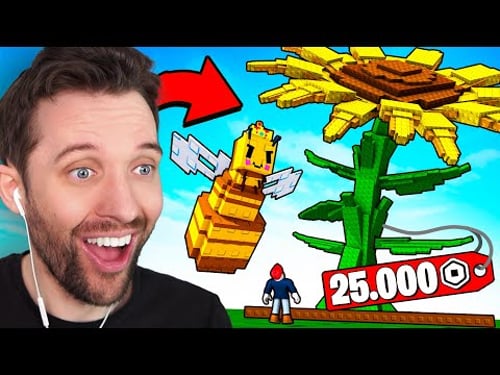 25.000 ROBUX für die SELTENSTE BLUME aller ZEITEN in Roblox Grow a Garden