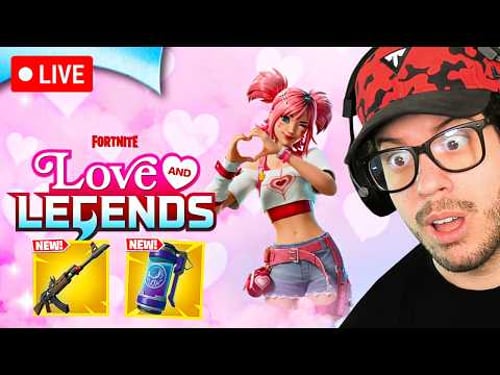 🔴 LIVE! - NEW UPDATE *LOVE and LEGENDS* in FORTNITE!