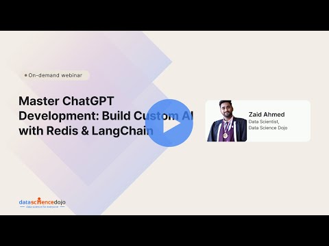 Build Your Own ChatGPT with Redis & LangChain | Large Language Models | Community Webinar