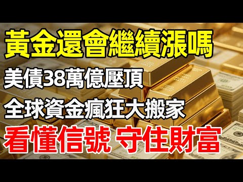 這世界瘋了嗎?美元死不跌、黃金還在漲!揭秘38萬億美債背後的「資本大局」,你的養老錢該往哪裡藏?#黃金走勢 #美元霸權 #資產配置 #全球經濟 #避險資產 #白銀 #財經深度解析