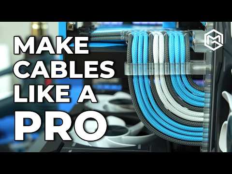 How to Make Custom Sleeved PC Cables Step-by-Step (Full Guide)