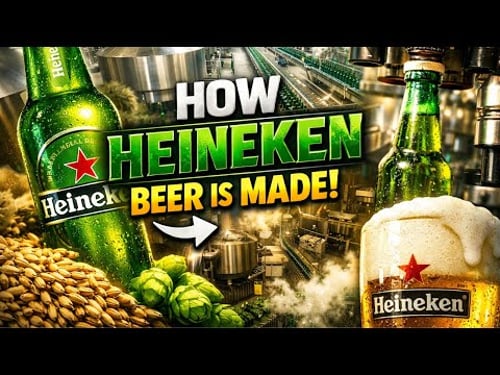 Inside the Heineken Beer Factory 🍺 How Heineken Is Made Full Process
