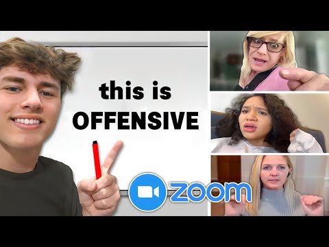 33 Minutes of OFFENSIVE Zoom Trolling!