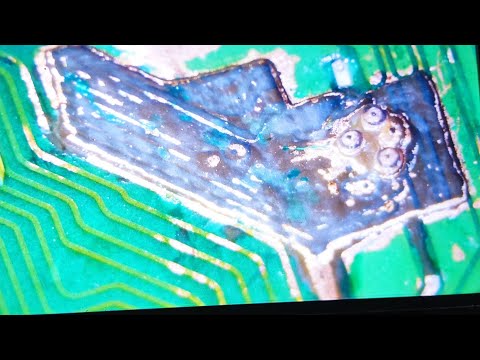 Рутинный ремонт Nintendo switch oled после неудачного камикадзе #3 Fail Kamikaze Mod