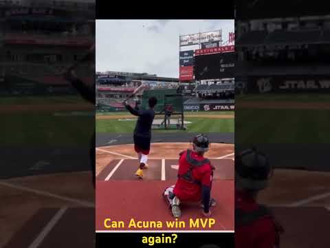 Ronald swings a 33.5 inch, 30.5 oz Louisville Slugger RA13 (i13 turn model) #mlb