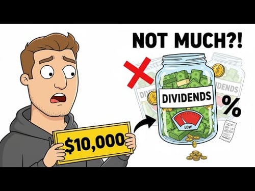 Dividend Income From $10,000 — It's Not What You Think