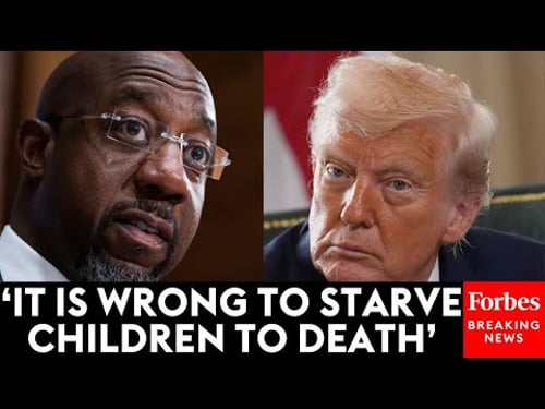 'Silence Is Complicity': Raphael Warnock Demands Trump Admin. Action To End To Starvation In Gaza
