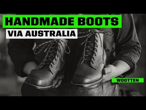 Wootten: Unique Boots Handmade In Australia's Preserved Gold Rush Town