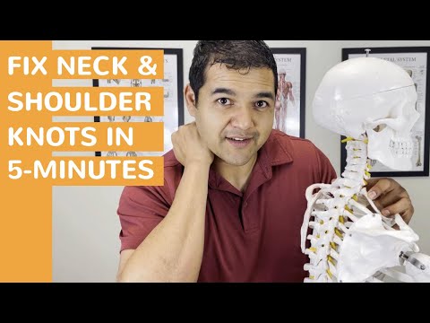 How To Get Rid Of Neck & Shoulder Knots in Under 5-Minutes