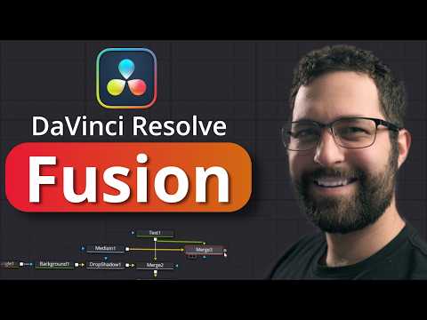 DaVinci Resolve Fusion Tutorial (2025) – Learn Motion Graphics & VFX