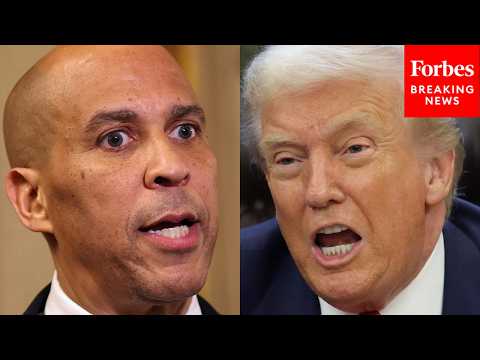 Cory Booker Absolutely Tears Into Trump After DOJ Fails To Indict Dems For Video On Illegal Orders