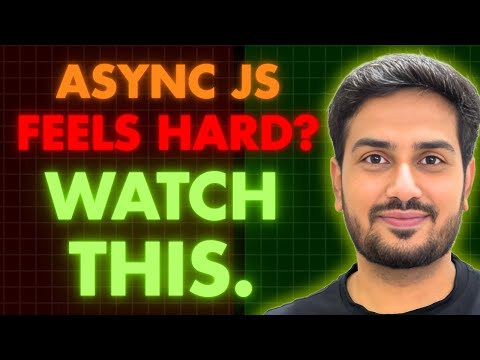 Learn All Asynchronous JavaScript Concepts in One Video | Event Loop , Callbacks , Async Await 2025