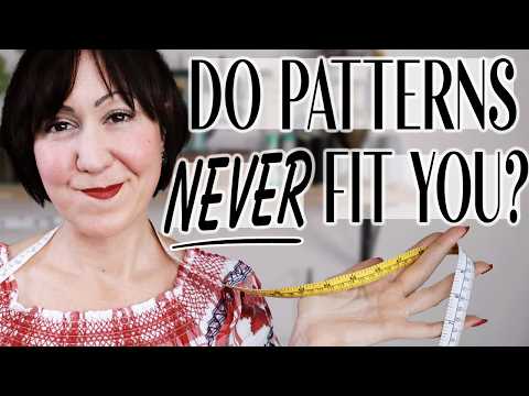 Don't Fit 'Standard' Pattern Sizes? Start Sewing Clothes That Fit YOUR Shape!