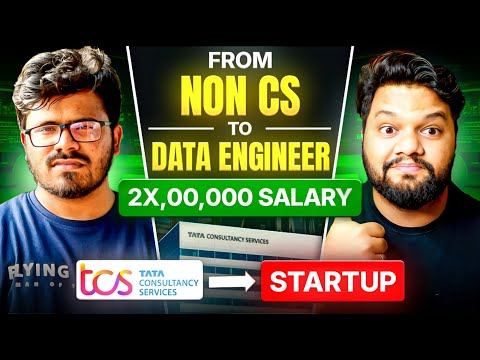 TCS to DATA ENGINEER at STARTUP | 300% Salary Hike | 90 Days Notice Period Challenge
