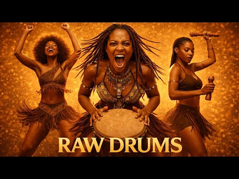Afro Tech House - RAW African Drums Djembe Pulse Vol 6 | High Energy Tribal Instrumental Mix