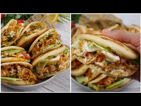 Chicken Shawarma Pocket,Ramadan Special Recipe 2025 By Recipes Of The World