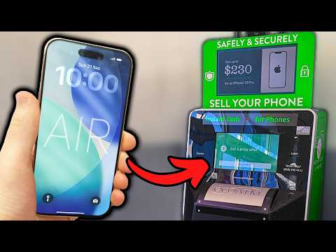 What happens when you Trade-In a BRAND NEW iPhone 17 Air?