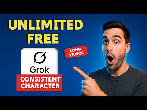 Create Long AI Videos With Consistent Characters Using Grok Free & Unlimited