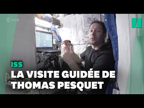 Thomas Pesquet fait visiter l'ISS avant son retour sur Terre