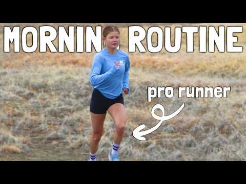 Morning Routine of A Pro Runner *productive & realistic*