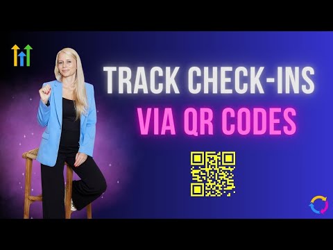 How to TRACK your visitors / guests / clients via QR Codes at a LIVE event (or in a restaurant) #ghl