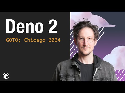 Ryan demos Deno 2 at GOTO Chicago 2024