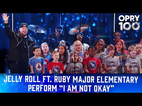 Jelly Roll ft. Ruby Major Elementary - "I Am Not Okay" | Live at the Grand Ole Opry