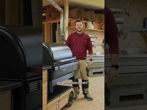 Meisterstück: Dieser Tischler baut eine mobile Party Küche