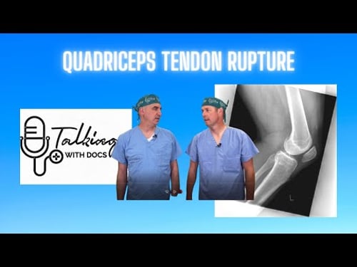 Quadriceps Tendon Rupture: Diagnosis and Treatment