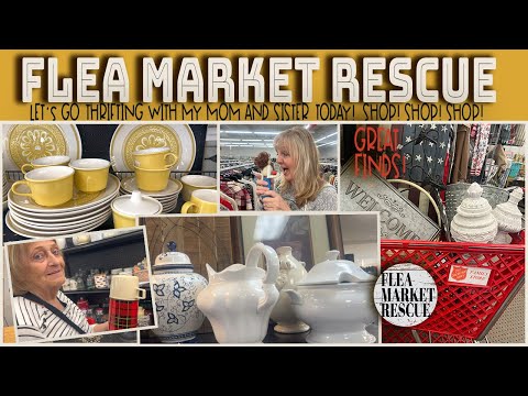 COME THRIFT STORE SHOPPING WITH MY MOM & SISTER FOR THRIFTED FINDS WE CAN RESALE FOR A PROFIT