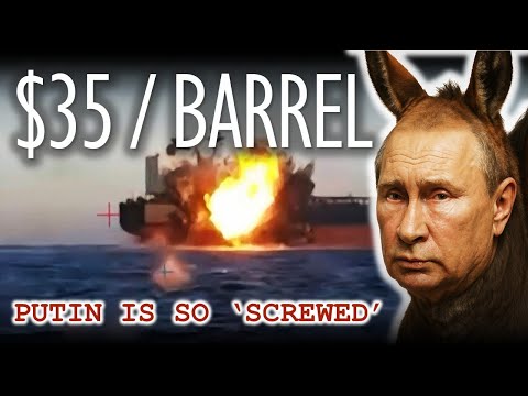 Putin is so 'Screwed' - As Urals Crude Drops Below $35 Per Barrel