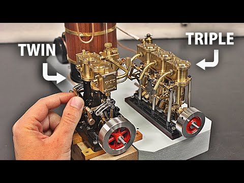Testing a TWIN & TRIPLE Steam Engine!