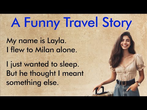 My Funny Travel Story ✅ English Speaking Practice (A1–A2 Level) ✅