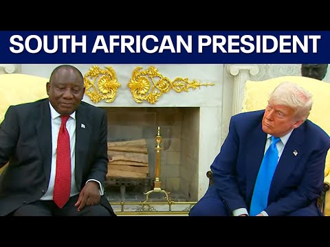 FULL: President Trump holds Bilateral Meeting with South African President Ramaphosa