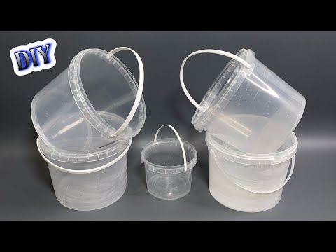 3 ИДЕИ ИЗ ПЛАСТИКОВЫХ ВЕДЕР💥КОРЗИНА ОРГАНАЙЗЕР СВОИМИ РУКАМИ💠ИДЕИ ИЗ ДЖУТА.Creative ideas