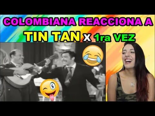 COLOMBIANA REACCIONA A TIN TAN POR PRIMERA VEZ! TIN TAN Y MARCELO CHAVEZ EN EL RESTAURANTE!