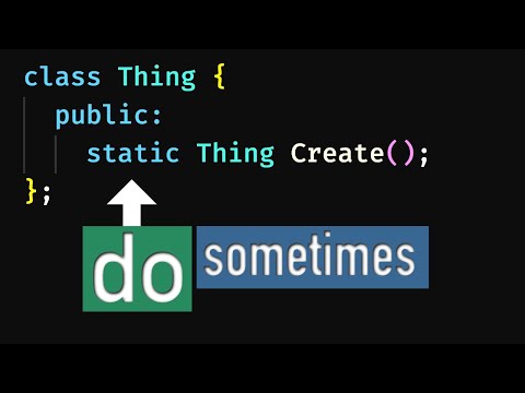 Use static in classes (when needed) in modern C++